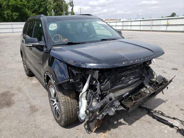 FORD EXPLORER S 2017 with VIN 1FM5K8GT3HGD95739 - Photo from auction