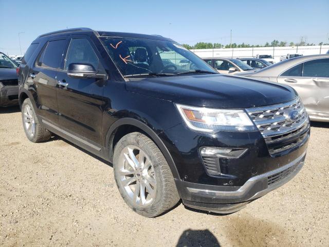 FORD EXPLORER L 2018 with VIN 1FM5K8FH6JGC01496 - Photo from auction