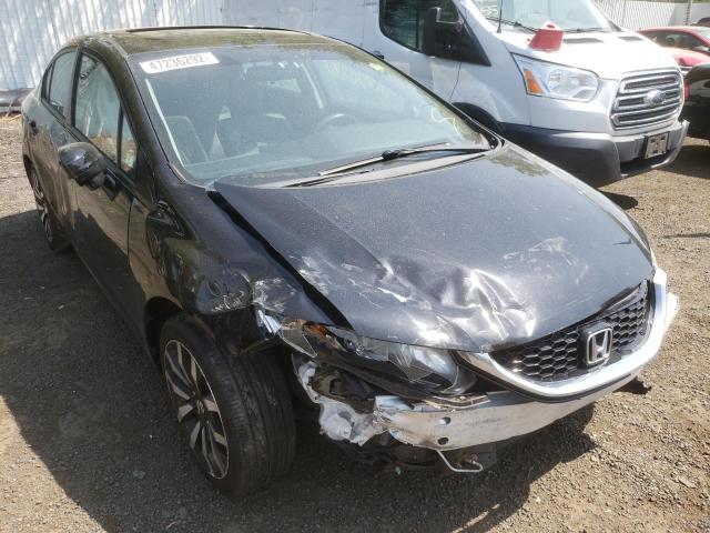 HONDA CIVIC EXL 2014 with VIN 19XFB2F9XEE235624 - Photo from auction