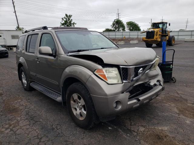 NISSAN PATHFINDER 2005 with VIN 5N1AR18U45C779833 - Photo from auction