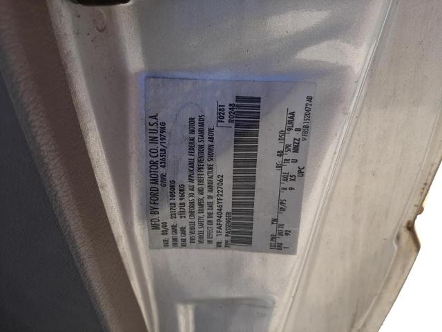 Photo 10 from auction – 2000 FORD MUSTANG with VIN 1FAFP4046YF227062