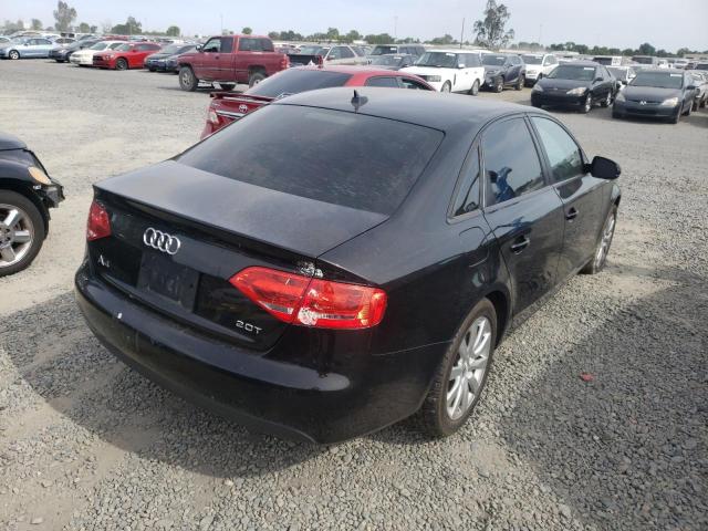 Photo 4 from auction – 2012 AUDI A4 PREMIUM with VIN WAUAFAFL8CN001329
