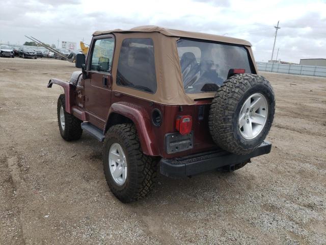 Photo 3 from auction – 2002 JEEP WRANGLER / with VIN 1J4FA59S52P731665