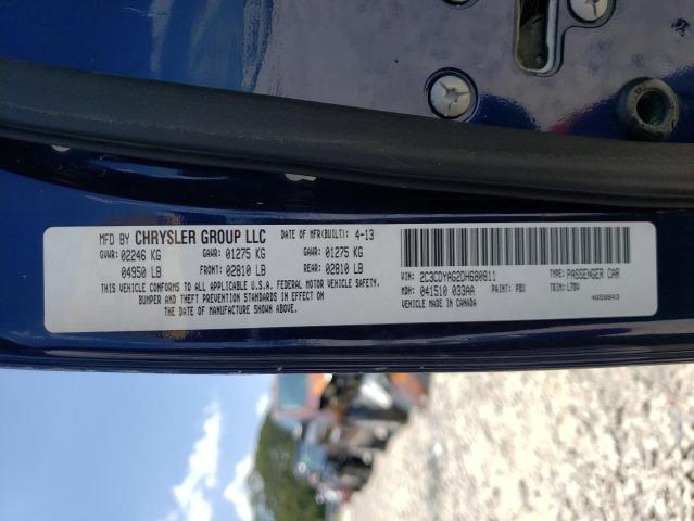 Photo 10 from auction – 2013 DODGE CHALLENGER with VIN 2C3CDYAG2DH680811