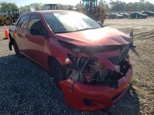 TOYOTA COROLLA BA 2009 with VIN JTDBL40EX9J033372 - Photo from auction