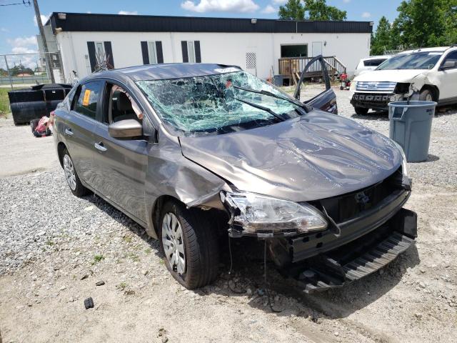 NISSAN SENTRA S 2015 with VIN 3N1AB7AP1FY289314 - Photo from auction