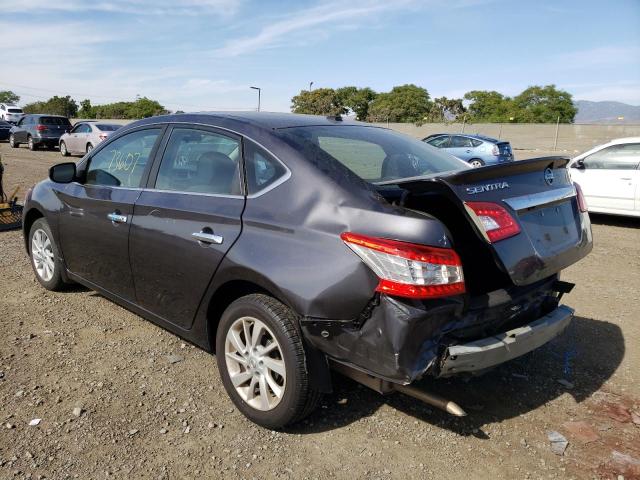 Photo 3 from auction – 2015 NISSAN SENTRA S with VIN 3N1AB7AP9FY347489