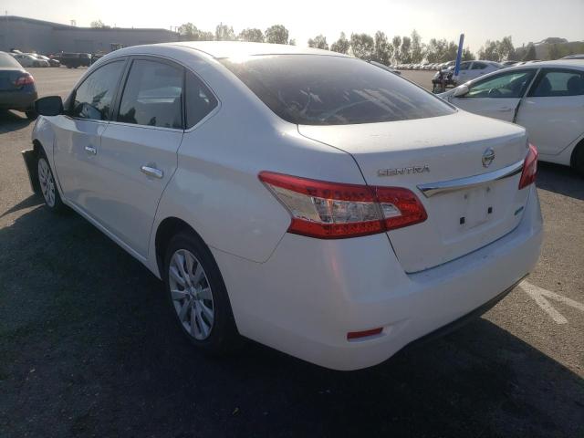 Photo 3 from auction – 2013 NISSAN SENTRA S with VIN 3N1AB7AP1DL762042