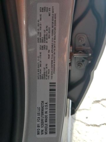 Photo 10 from auction – 2021 RAM 1500 LARAM with VIN 1C6SRFJT6MN642734