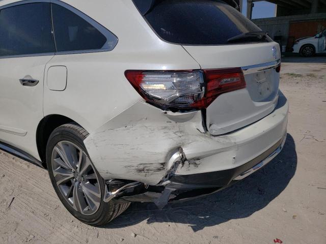 Photo 9 from auction – 2017 ACURA MDX TECHNO with VIN 5FRYD3H51HB004126
