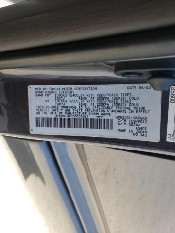 Foto 10 de la subasta – 2003 TOYOTA 4RUNNER SR con VIN JTEZU14RX38006917