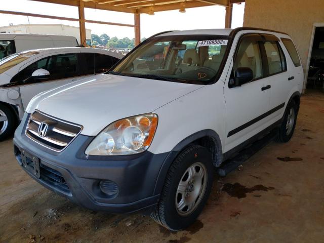 Photo 2 from auction – 2006 HONDA CR-V LX with VIN JHLRD68536C009946