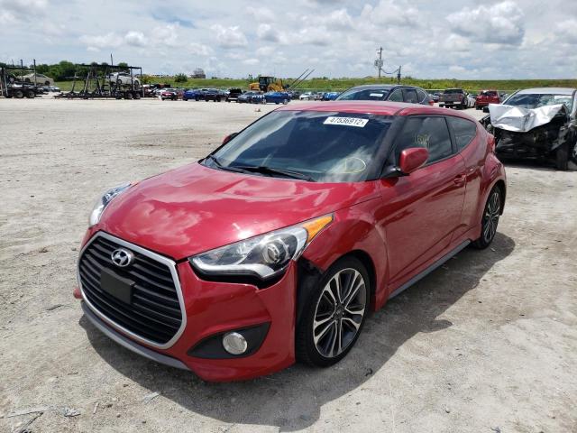 Photo 2 from auction – 2016 HYUNDAI VELOSTER T with VIN KMHTC6AE2GU283792
