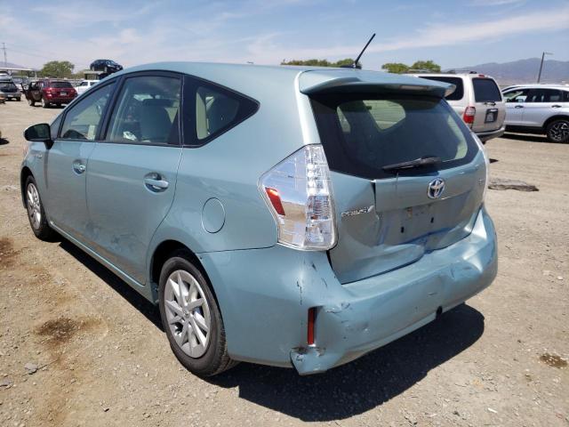 Photo 3 from auction – 2014 TOYOTA PRIUS V with VIN JTDZN3EU3EJ010822