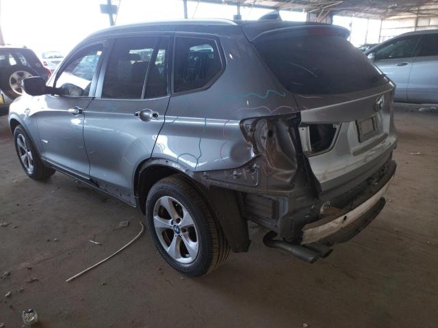 Photo 3 from auction – 2011 BMW X3 XDRIVE2 with VIN 5UXWX5C54BL709329