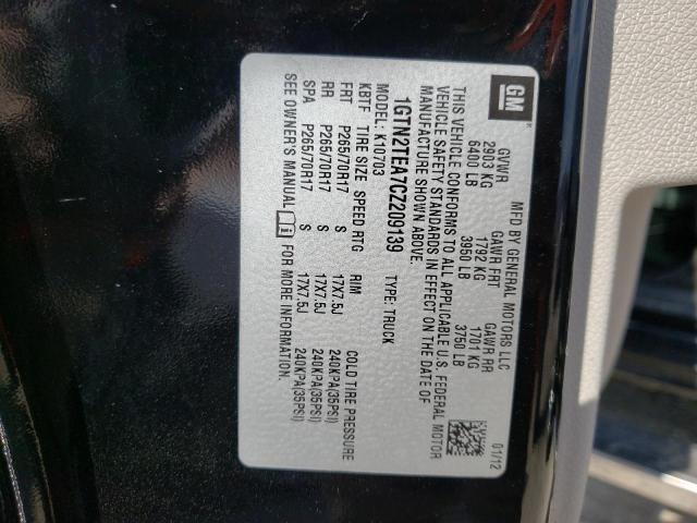 Photo 10 from auction – 2012 GMC SIERRA K15 with VIN 1GTN2TEA7CZ209139
