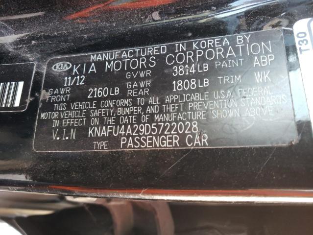 Photo 10 from auction – 2013 KIA FORTE EX with VIN KNAFU4A29D5722028