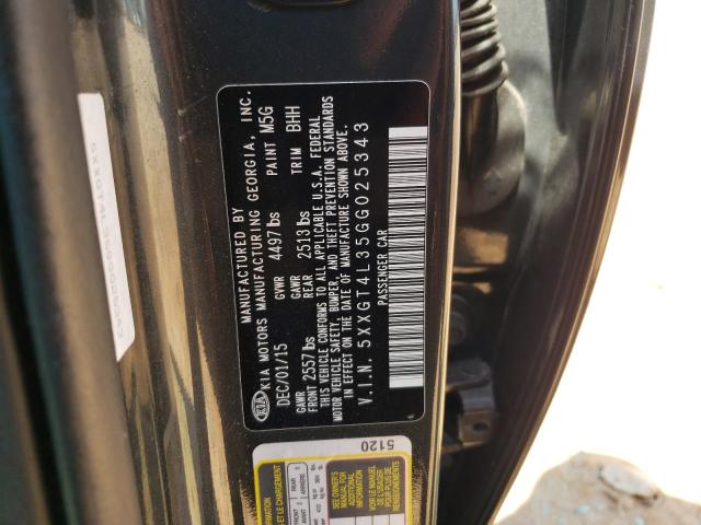 Photo 10 from auction – 2016 KIA OPTIMA LX with VIN 5XXGT4L35GG025343