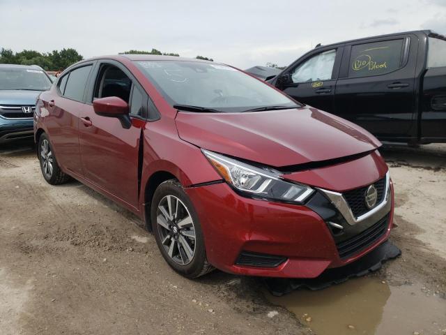 NISSAN VERSA SV 2022 with VIN 3N1CN8EV2NL825083 - Photo from auction