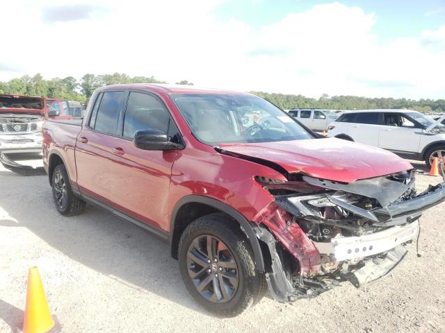 HONDA RIDGELINE 2021 with VIN 5FPYK3F14MB009135 - Photo from auction