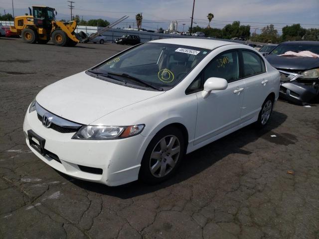 Photo 2 from auction – 2010 HONDA CIVIC LX with VIN 19XFA1F51AE007354