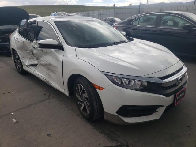 HONDA CIVIC EX 2018 with VIN 19XFC2F78JE014058 - Photo from auction