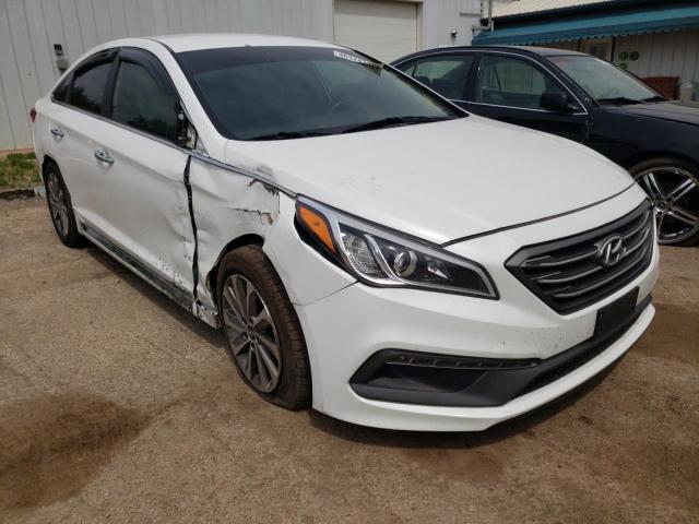 HYUNDAI SONATA SPO 2016 with VIN 5NPE34AF0GH349857 - Photo from auction
