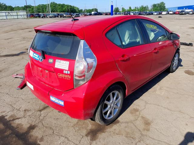 Photo 4 from auction – 2012 TOYOTA PRIUS C with VIN JTDKDTB37C1020234