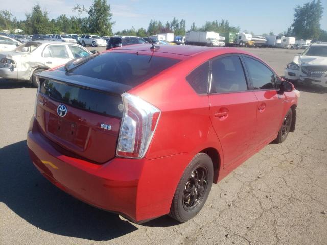 Photo 4 from auction – 2012 TOYOTA PRIUS with VIN JTDKN3DU7C1556300