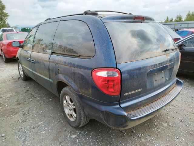Photo 3 from auction – 2002 DODGE GRAND CARA with VIN 2B8GP74L22R721643