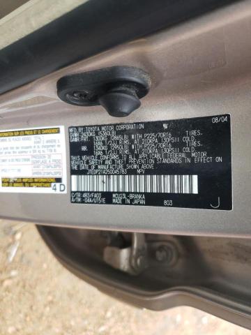 Photo 10 from auction – 2005 TOYOTA HIGHLANDER with VIN JTEDP21A250045783