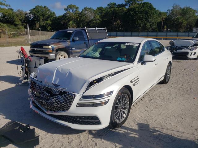 Photo 2 from auction – 2022 GENESIS G80 BASE with VIN KMTGB4SC8NU096453