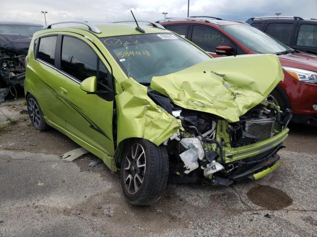 CHEVROLET SPARK 2LT 2013 with VIN KL8CF6S98DC589418 - Photo from auction