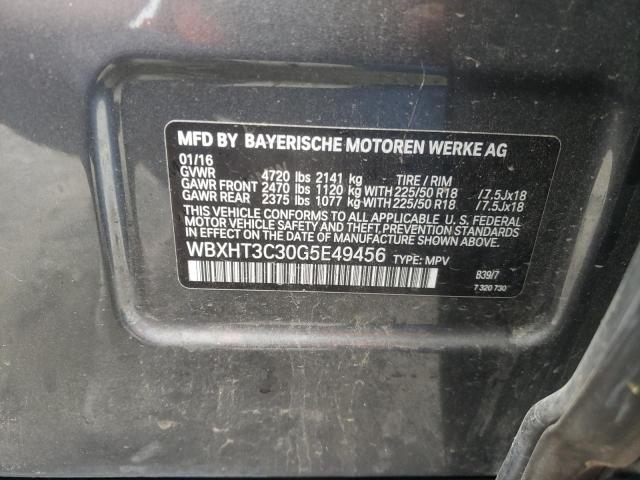 Photo 10 from auction – 2016 BMW X1 XDRIVE2 with VIN WBXHT3C30G5E49456