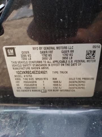 Photo 10 from auction – 2014 CHEVROLET SILVERADO with VIN 1GCVKREC4EZ324921