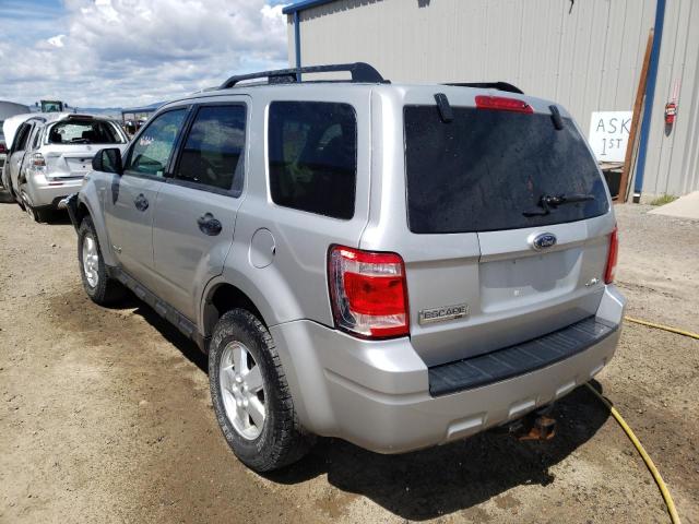 Photo 3 from auction – 2008 FORD ESCAPE XLT with VIN 1FMCU93178KA99969