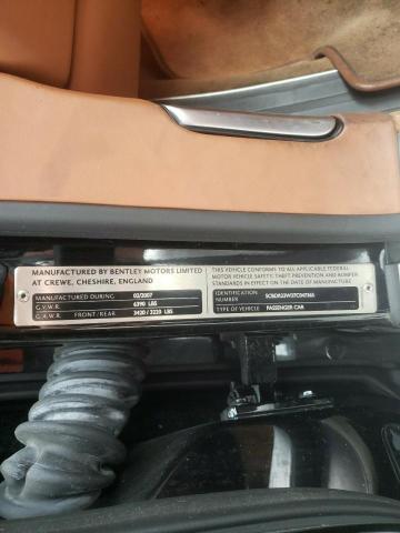 Photo 10 from auction – 2007 BENTLEY CONTINENTA with VIN SCBDR33W37C047365