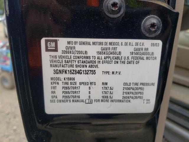 Photo 10 from auction – 2004 CHEVROLET K1500 with VIN 3GNFK16Z84G132755