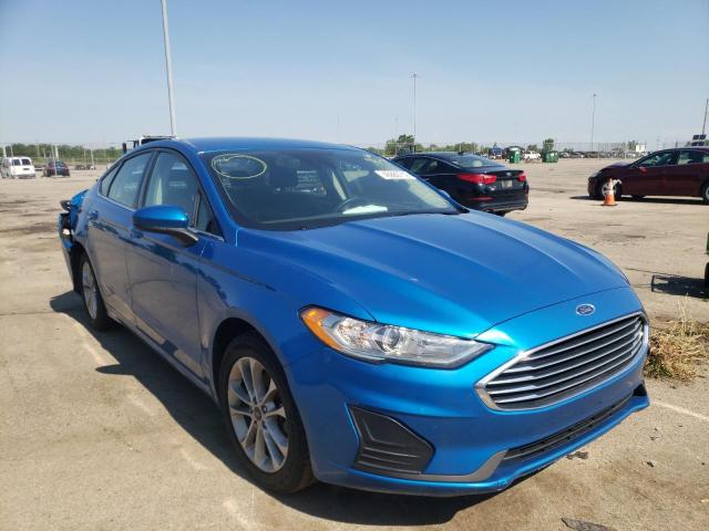 FORD FUSION 2020 with VIN 3FA6P0HD0LR229446 - Photo from auction