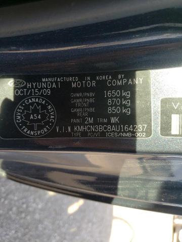 Photo 10 from auction – 2010 HYUNDAI ACCENT SE with VIN KMHCN3BC8AU164237