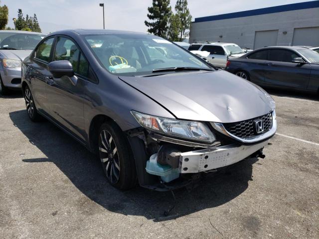 HONDA CIVIC EXL 2015 with VIN 2HGFB2F92FH514119 - Photo from auction