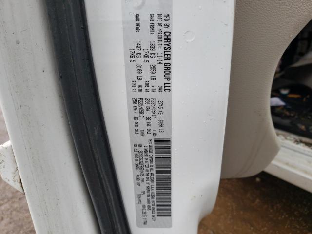 Photo 10 from auction – 2015 DODGE GRAND CARA with VIN 2C4RDGCG2FR631425