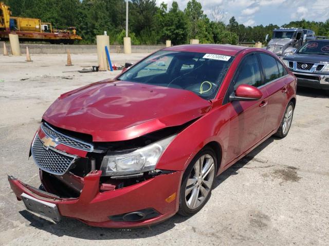 Photo 2 from auction – 2014 CHEVROLET CRUZE with VIN 1G1PG5SBXE7412343