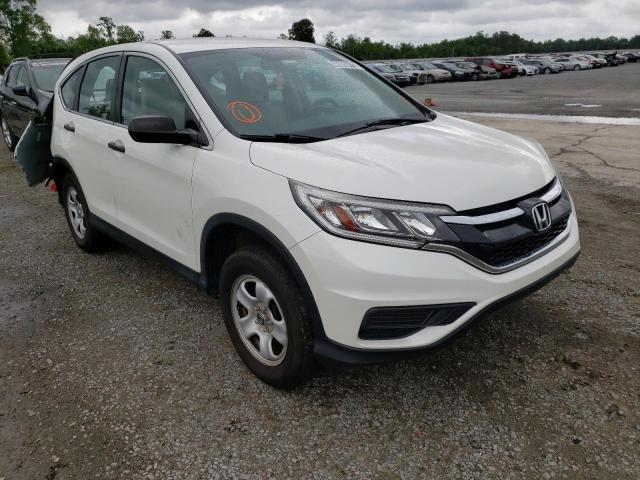 HONDA CR-V LX 2015 with VIN 5J6RM4H37FL023892 - Photo from auction