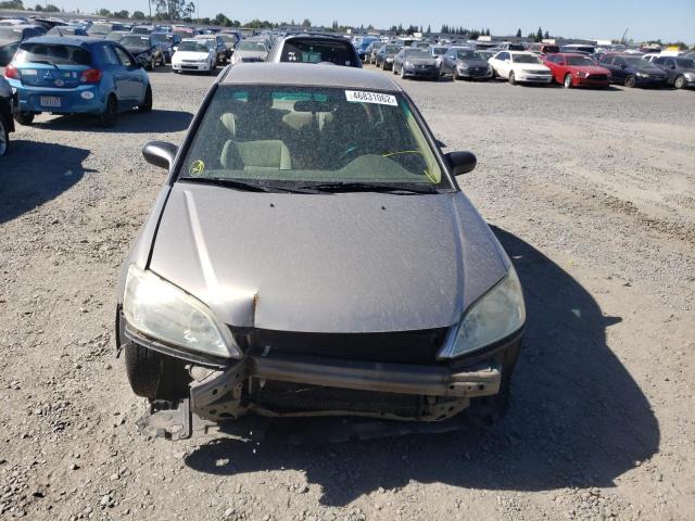 Photo 9 from auction – 2005 HONDA CIVIC LX with VIN 2HGES16575H561809