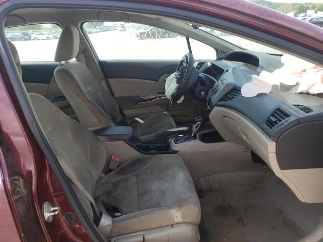Photo 5 from auction – 2012 HONDA CIVIC LX with VIN 2HGFB2F50CH592942