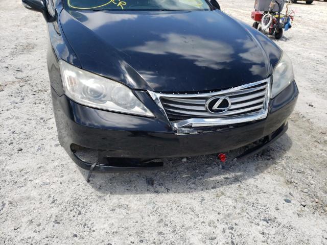 Photo 9 from auction – 2011 LEXUS ES 350 with VIN JTHBK1EG3B2433963