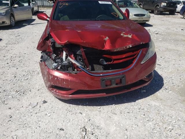 Photo 9 from auction – 2012 HYUNDAI SONATA GLS with VIN 5NPEB4AC9CH456618