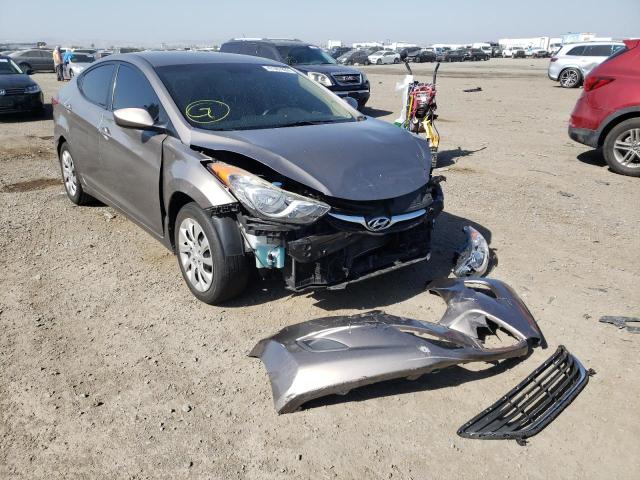 HYUNDAI ELANTRA GL 2011 with VIN 5NPDH4AE7BH014138 - Photo from auction