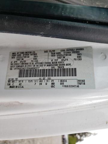 Photo 10 from auction – 2000 FORD ECONOLINE with VIN 1FTNE24L1YHA84317
